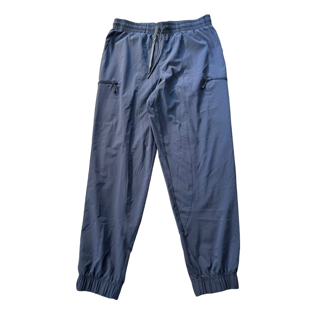 Avalanche Joggers Women M Blue Outdoor Hiking Cargo Pants Stretch Drawstring